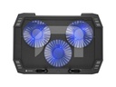 Natec ORIOLE Laptop Cooling Stand 17.3'' with 3 Fans/LED/2xUSB