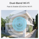 Reolink WIFI Indoor PTZ Camera 4MP E1 PRO (E330) White