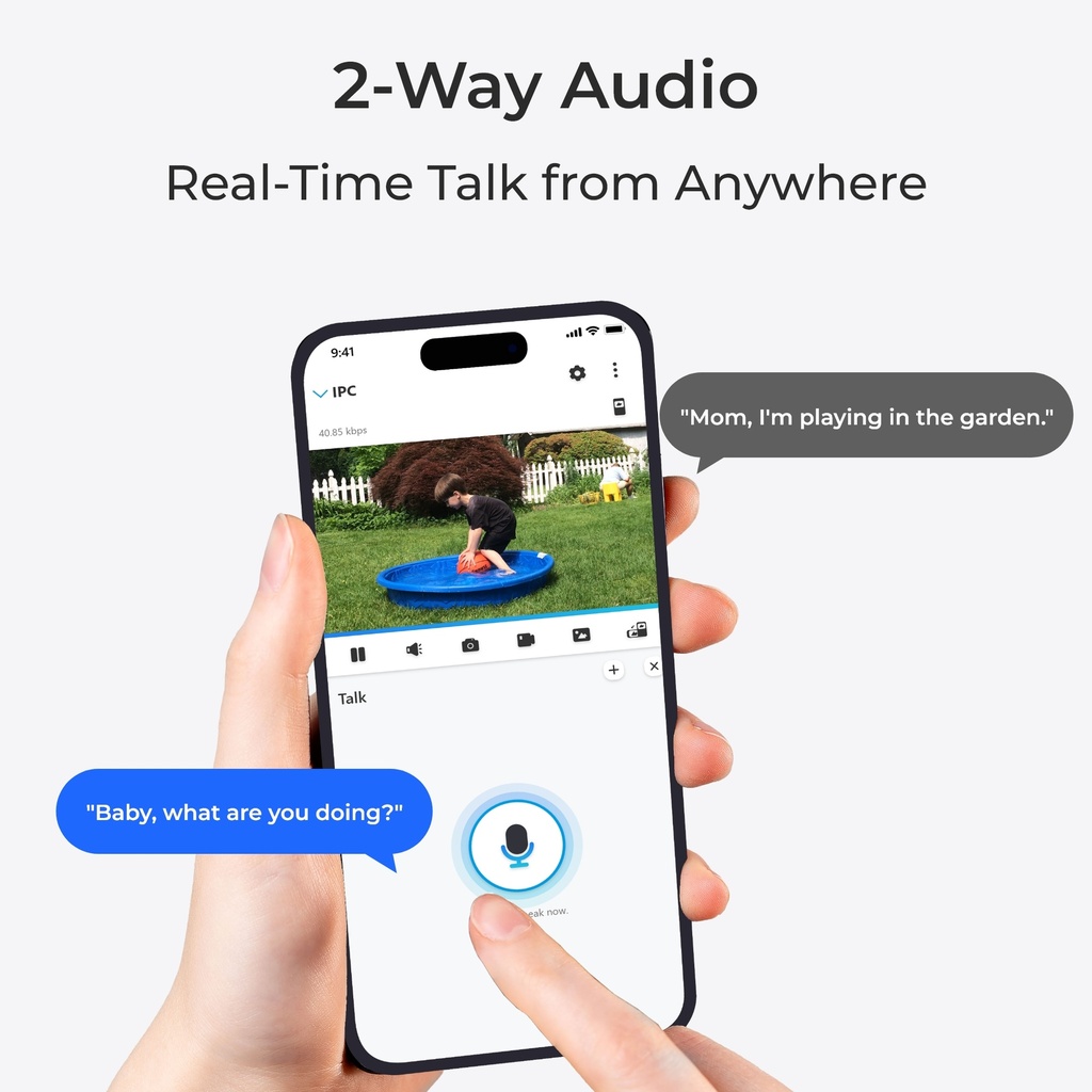 Reolink WIFI Indoor PTZ Camera 4MP E1 PRO (E330) White