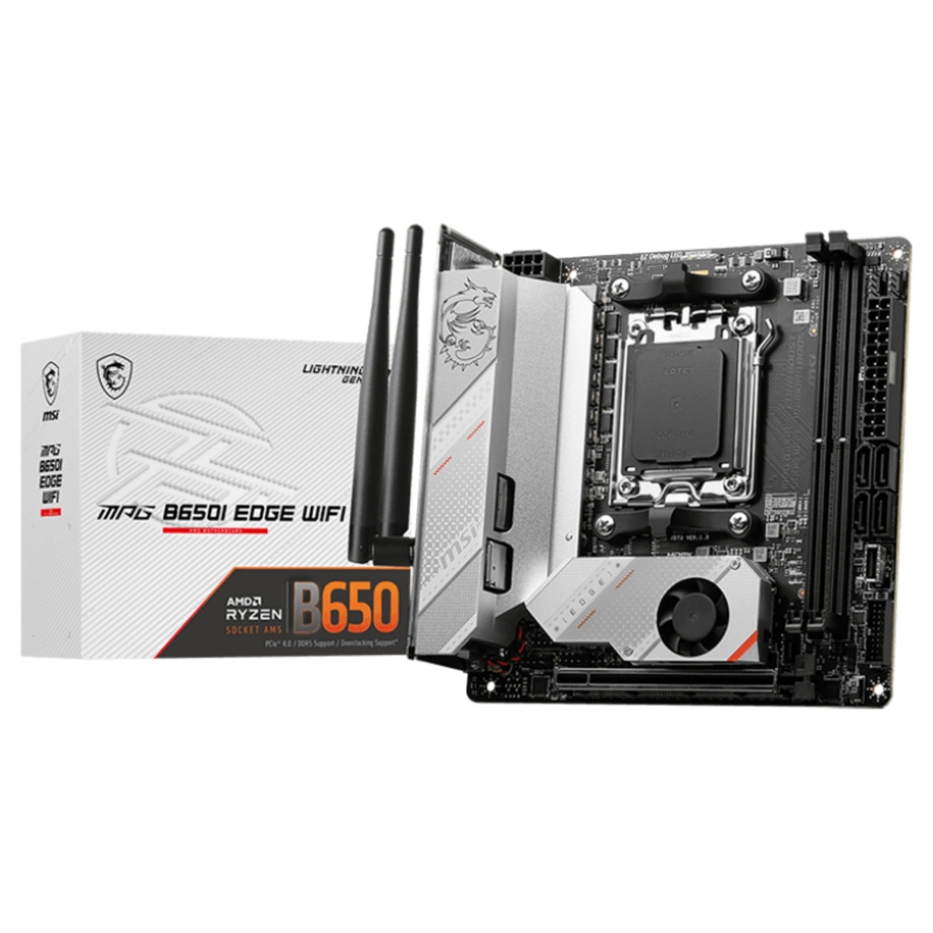 MSI Motherboard MPG B650I EDGE WIFI - Mini-ITX - Socket AM5 - AMD B650 · 7D73-001R