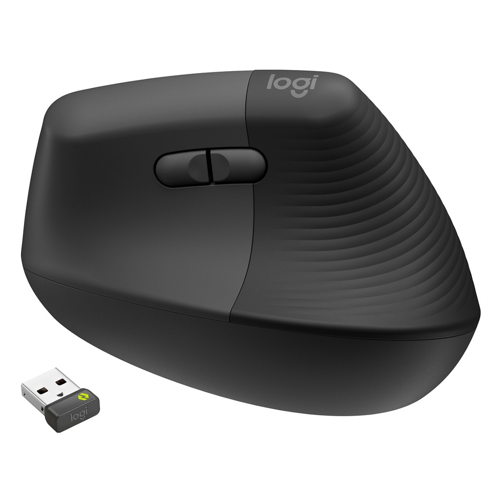 LOGITECH Mouse Lift for Business Ergo WL - black - 910-006494