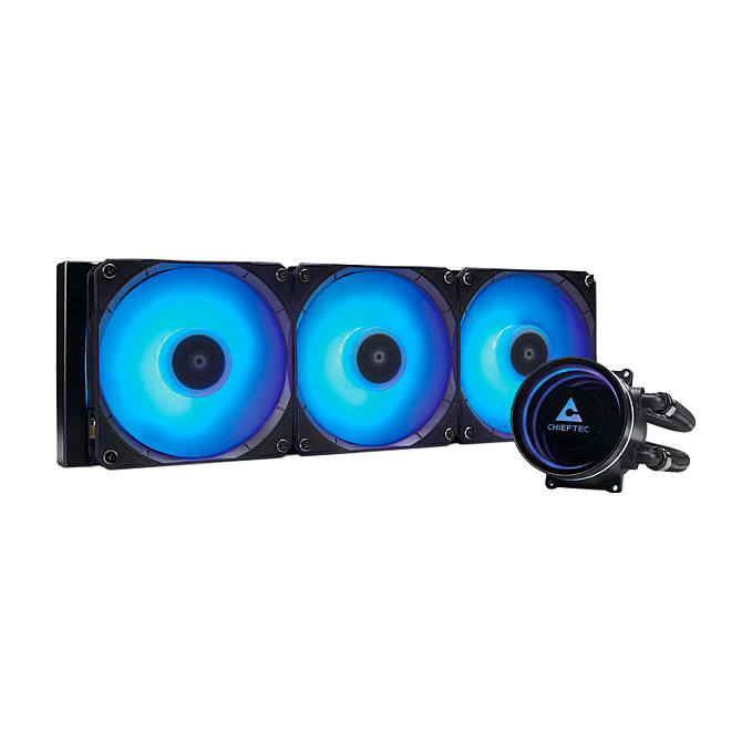 CHIEFTEC Iceberg 360 RGB AIO Liquid CPU Cooler Multi-Socket