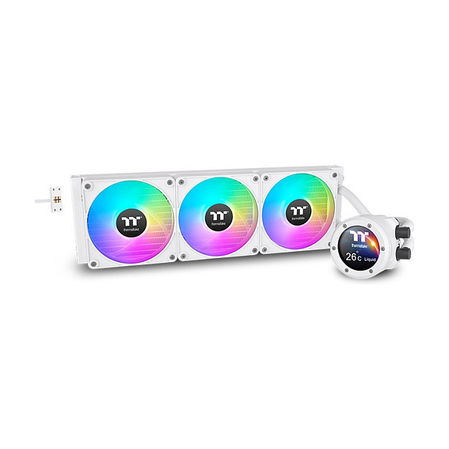 THERMALTAKE TH420 V2 Ultra EX ARGB Liquid Cooler Snow Edition