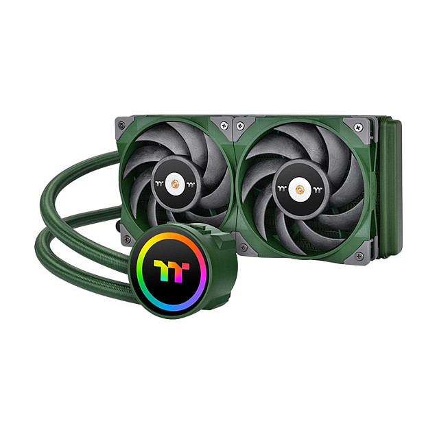 THERMALTAKE TOUGHLIQUID 240 ARGB Sync Racing Green AIO Cooler