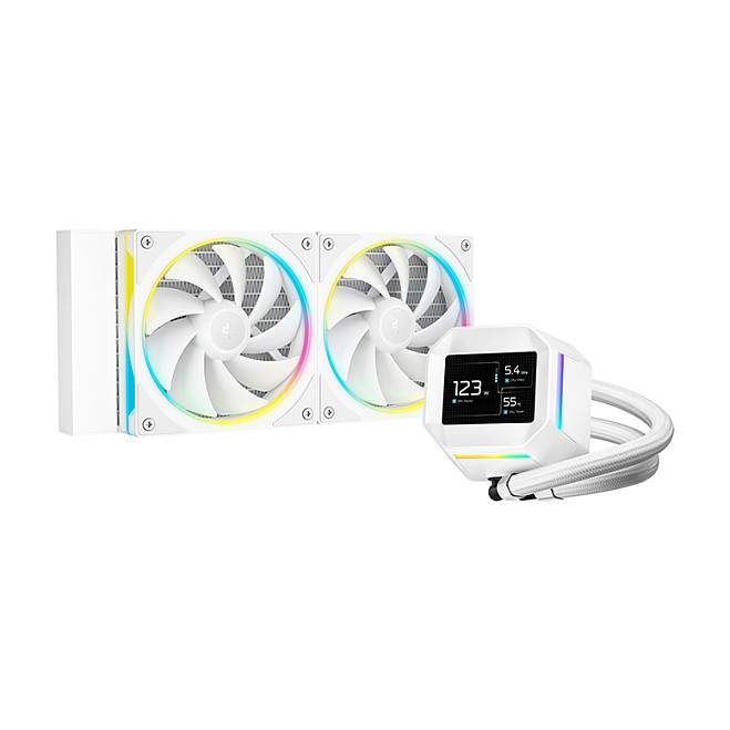 DEEPCOOL LM240 White AIO Liquid CPU Cooler 240mm