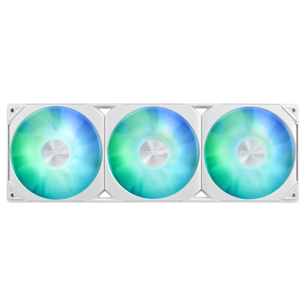 ASUS PRIME LC 360 ARGB LCD AIO CPU Liquid Cooler — White