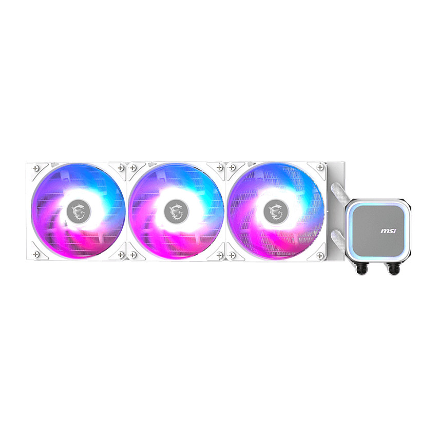 MSI MAG CoreLiquid A13 360 AIO CPU Liquid Cooler — White