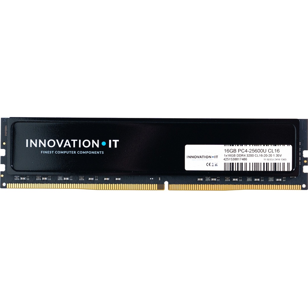 3200 16GB Innovation IT CL16 1.35V with Heatspreader · CL16-20-20