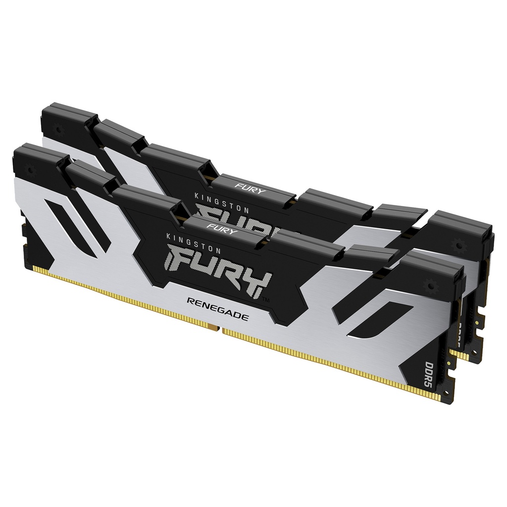 KINGSTON 96GB 6400MT/s DDR5 CL32 DIMM Kit of 2 FURY Renegade Silver XMP
