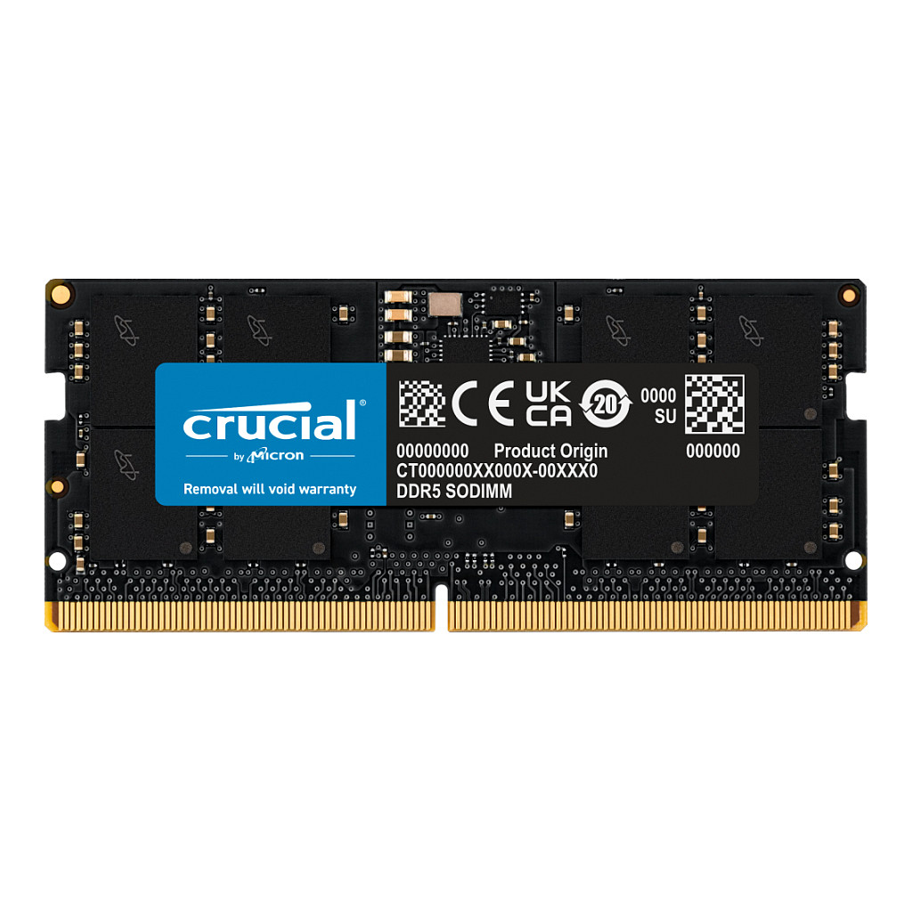 CRUCIAL 5600 24GB SODIMM CL46 (16Gbit)