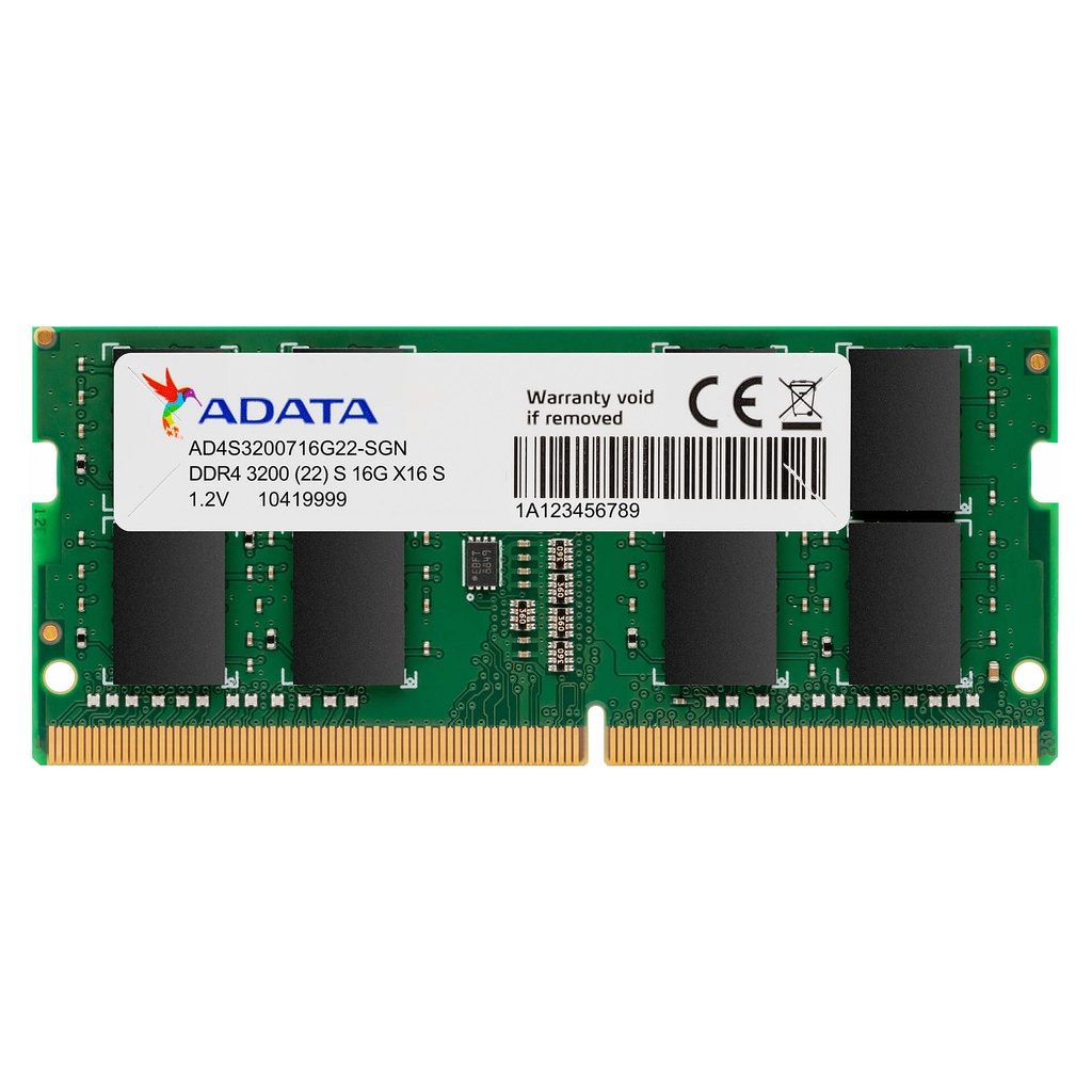 8GB ADATA SO-DIMM 3200 · AD4S32008G22-SGN