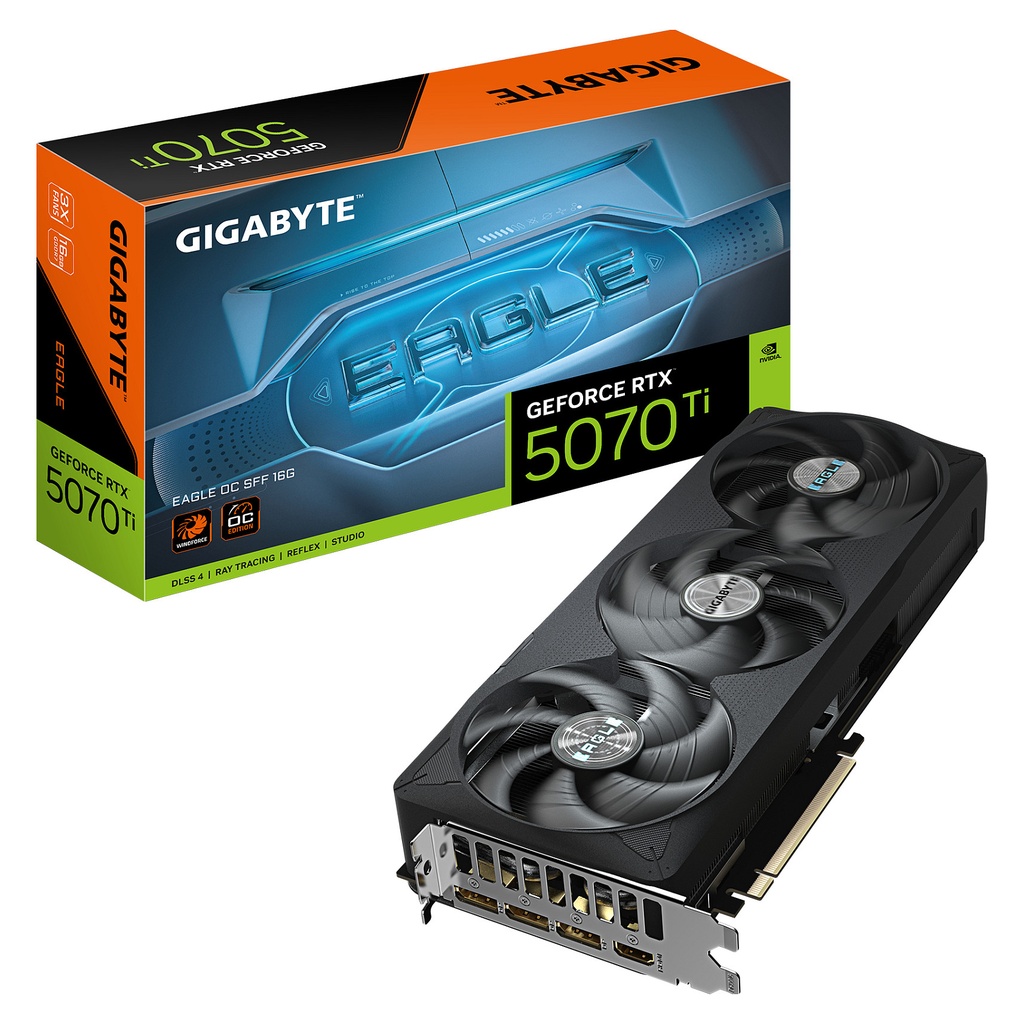 RTX 5070 Ti 16GB Gigabyte Eagle OC SFF GDDR7 3 Fan