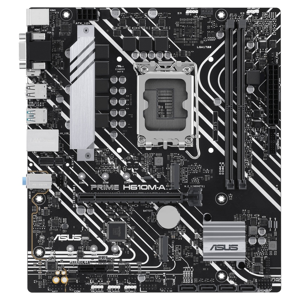 ASUS PRIME H610M-A-CSM (Intel.1700.DDR5.mATX)