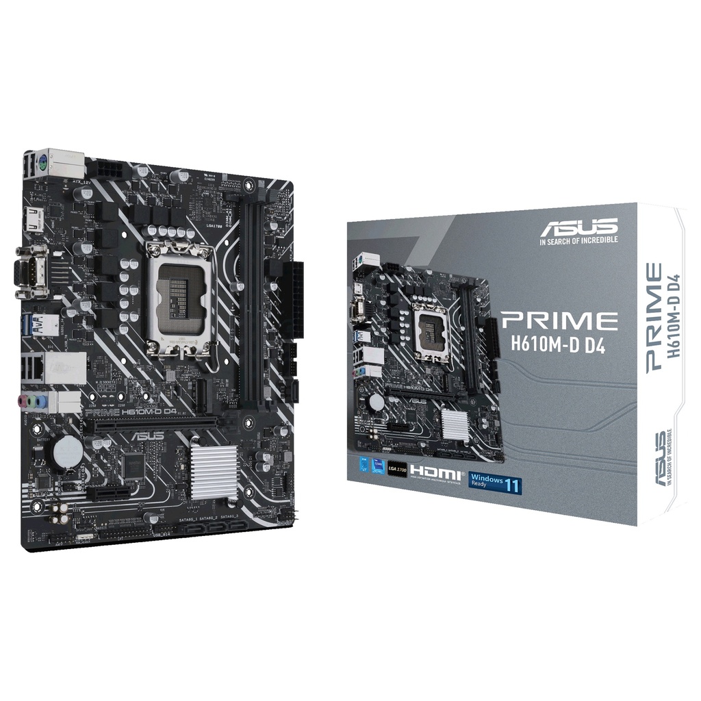 1700 ASUS PRIME H610M-D DDR4