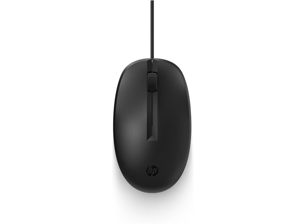 HP 125 Wired Mouse - M27537-001 - Black