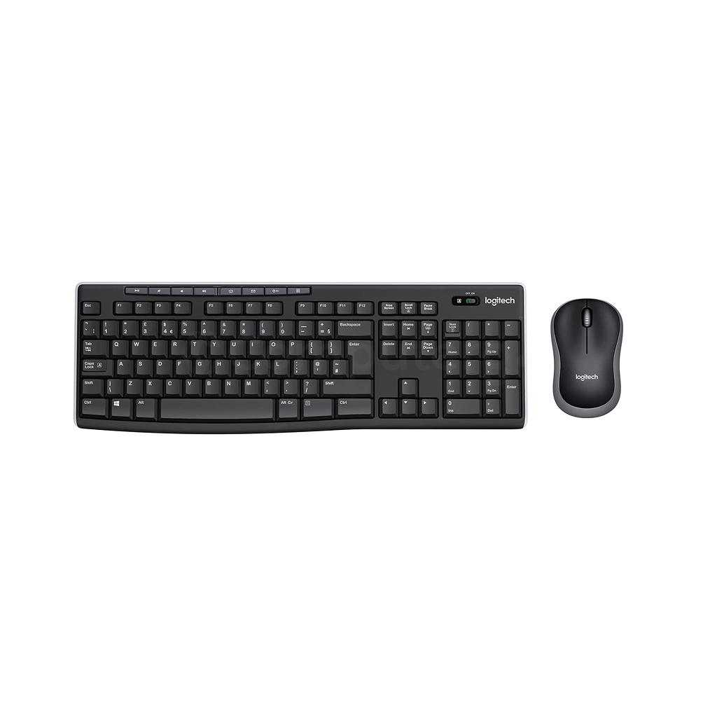 Logitech Keyboard and Mouse Set MK270 GR - 920-004520 - Used