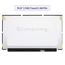 Laptop Screen Panel 15.6-Inch - FHD (1920x1080) - On Cell Touch - 40 Pin