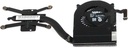 Original Heatsink and CPU Fan for Lenovo ThinkPad X1 Yoga Gen 1st - 00JT800