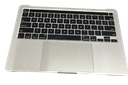 Top Case Palmrest with Keyboard For Apple MacBook Pro 13" A2251 (2020 4-Thunderbolt Intel) - Silver - US Layout - Pre-Owned Grade A - 1-Year Warranty