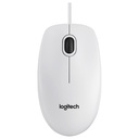 LOGITECH Mouse B100 - White - 910-003360