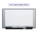 Laptop Screen Panel 15.6-Inch - QHD (2560x1440) IPS - 240Hz - 40 Pin