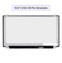 Laptop Screen Panel 15.6-Inch - FHD (1920x1080) - 30 Pin - Brackets