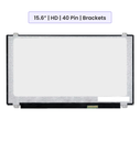Laptop Screen Panel 15.6-Inch - HD (1366x768) - 40 Pin - Brackets