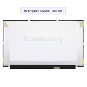 Laptop Screen Panel 15.6-Inch - HD (1366x768) Touch - 40 Pin - 1-Year Warranty