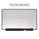 Laptop Screen Panel 15.6-Inch - FHD (1920x1080) - 144Hz IPS - 40 Pin