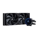 CHIEFTEC Iceberg 240 DARK AIO Liquid Cooler Multi-Socket