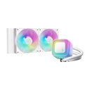 DEEPCOOL LE240 WH V2 240mm AIO Liquid CPU Cooler - White