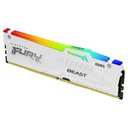 KINGSTON 16GB 6000MT/s DDR5 CL30 DIMM FURY Beast White RGB EXPO