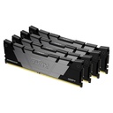 KINGSTON 64GB 3600MT/s DDR4 CL16 DIMM Kit of 4 1Gx8 FURY Renegade Black