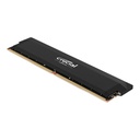 16GB Crucial Pro - Overclocking Edition Module- DIMM 288-PIN - 6400 MHz / PC5-51200 - CL38 - 1.35 V - Unbuffered - non-ECC - Black