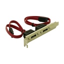 - SATA -> eSATA 2xP